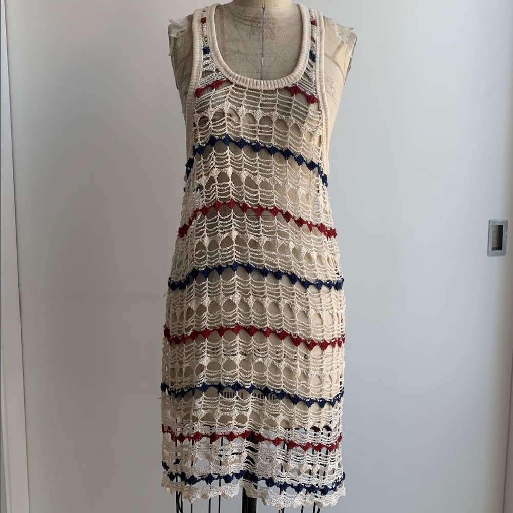 ISABEL MARANT summer knit crochet dress